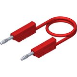 SKS Hirschmann CO MLN 50/2\,5 merilni kabel [lamelni vtič 4 mm - lamelni vtič 4 mm] 0.50 m rdeča 4 mm PVC-merilni kabel\, 2\,5 mmË> 934061101 (20422680) Cene