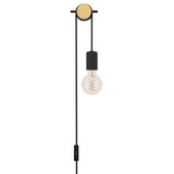 Eglo 43898 - zidna lampa buddon 1xE27/13W/230V crna/bež | Eponuda.com