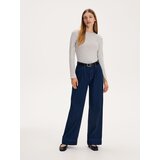 Reserved bluza z dolgimi rokavi slim fit - svetlo siva | Shoptok.si