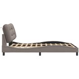  Okvir za krevet bez madraca Hvar smeđesivi 140 x 190 cm od tkanine | shoptok.hr