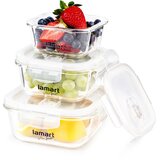 Lamart set staklenih posuda za hranu LT6011 | shoptok.hr
