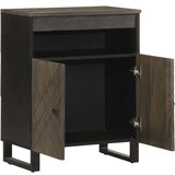 Maison Chic Komoda - Predalnik črn 60x33x75 cm trden mangov les, (21721906) Cene
