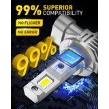 Auxito LED Sijalice H10 za Maglu – 6500K Hladno Bela, 9000 lm H10-M6F-W2 | Eponuda.com