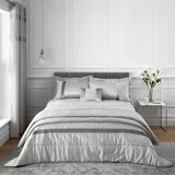 Catherine Lansfield Siva podaljšana posteljnina za zakonsko posteljo iz mikrosatena 230x220 cm Sequin Cluster – | Shoptok.si