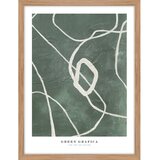 Malerifabrikken Plakat s okvirom 32x42 cm Green Grafica – | shoptok.hr