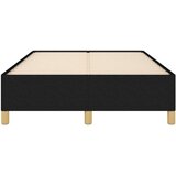  Okvir kreveta crni 120 x 190 cm od tkanine | shoptok.hr