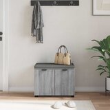  Klupa za hodnik s jastukom Sivi Sonoma 60 x 38 x 46 cm | Eponuda.ba