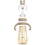 Neno MIO Rabbit 3u1 bočica za hranjenje 300 ml, Brown | shoptok.hr
