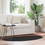 vidaXL Tepisi Crni Sintetički 80 x 150 cm Neklizeći Akcentni Tepih | shoptok.hr