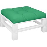  Jastuk za palete zeleni 80 x 80 x 12 cm od tkanine | shoptok.hr