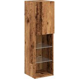 TV ormarići s LED svjetlima 2 kom boja drva 30,5 x 30 x 102 cm | Eponuda.ba