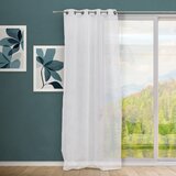 Casa Selección Bela/v srebrni barvi prosojna zavesa 140x260 cm Gledit – | Shoptok.si