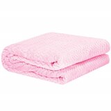  Deka od poliestera 200 x 220 cm - Ružičasta nijansa | shoptok.hr