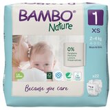 Bambo Nature plenice Newborn 2-4 kg, 22 kos 1000019251 Cene