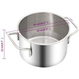  Vakuumska komora od nehrđajućeg čelika 3,7 L | shoptok.hr