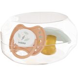 Baboo Soothers Orthodontic Latex with Case duda Peachy Keen 0-6 m 2 kos | Shoptok.si