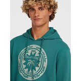 O'neill Majica svetlo siva / petrol | Shoptok.si