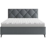 MID.YOU OBLAZINJENA POSTELJA 180 cm x 200 cm , tekstil antracit | Shoptok.si