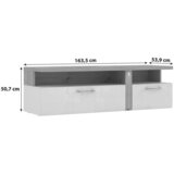 Hom`in TV-ELEMENT bela, barve hrasta | Shoptok.si