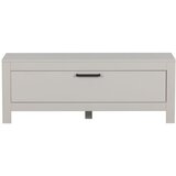Basiclabel Svijetlo siva TV komoda od masivnog bora 120x45 cm Bonk – Cijene