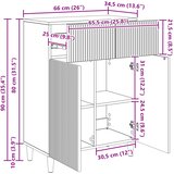  Kreveta Staro drvo 66 x 34,5 x 90 cm Konstruirano drvo | shoptok.hr