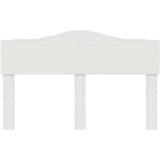  Vzglavje z vzglavjem Svetlo Belo 150 cm Konstruiran les, (5000109773) | Shoptok.si