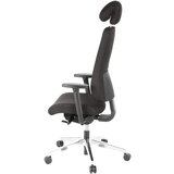 MID.YOU Vrtljiv Stol Pro-tec 400, Črna | Shoptok.si