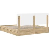  krevet s od storage sonoma hrast 180 x 200 cm konstruirano drvo | shoptok.hr