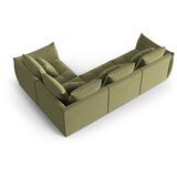 Micadoni Svetlo zelena kotna sedežna garnitura iz tkanine bouclé (desni kot/v obliki črke L) Bloom – Home | Shoptok.si