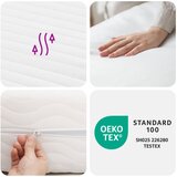  Madrac od pjene bijeli 80 x 200 cm 7 zona tvrdoća 20 ILD | Eponuda.com