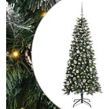 vidaXL Umestno božično drevo med 150 LED Zelena 66 x 66 x 150 cm | Shoptok.si