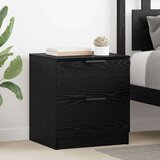  Noćni ormar 2 pcs Crni hrast 45 x 39 x 50 cm Konstruirano drvo Cijene