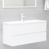 vidaXL Ormarić za umivaonik bijeli 100 x 38,5 x 45 cm od iverice Cijene