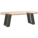  Noge za klubsko mizico v obliki črke U 2 kosa antracit 30 x (30-31) cm jeklo, (22123948) | Shoptok.si