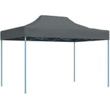 Šator za svadbe - šator za zabave Antracit 280 x 410 x 315 cm Oxford tkanina | shoptok.hr