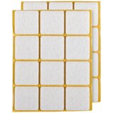 STABILIT podložna pločica od filca (32 x 32 mm, 24 Kom., Bijele boje, Lijepljenje) Cijene