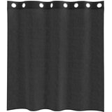 Voile zavjese s ušicama 2 kom crne 140x140 cm | shoptok.hr