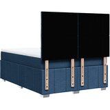 Krevet s oprugama i madracem plavi 140x200 cm od tkanine | shoptok.hr