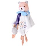 Kaichi My Sweet Ko Bear tješilica medvjedić s dekicom i drvenom glodalicom, 33 cm | shoptok.hr