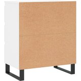  Komoda bijela 60 x 35 x 70 cm od konstruiranog drva | shoptok.hr