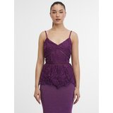 Orsay Purple Women's Lace Top - Women's Cijene