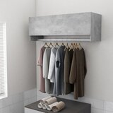 vidaXL Garderobna omara betonsko siva 100x32,5x35 cm iverna plošča Cene