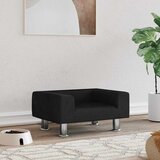  Krevet za pse crni 50x40x26,5 cm baršunasti | shoptok.hr