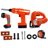  Set alata za djecu s bušilicom Flashlight - 12 elemenata - narančasti | shoptok.hr