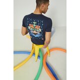 Medicine Bombažna kratka majica mornarsko modra barva | Shoptok.si