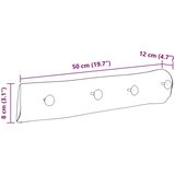  Vješalica Smeđa 50 x 8 x 12 cm Čvrsto drvo iz reciklaže | shoptok.hr