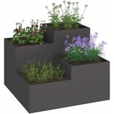  Vrtna saksija Crna 100 x 100 x 60 cm Čelik | Eponuda.com