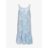 Only Light blue girly patterned midishdresses Nova - Girls