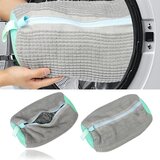 INF Vrečke za pranje čevljev 2 kom Grey, (21548114) | Shoptok.si