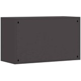  Ormar za zid u garaži Crna 90 x 40 x 53 cm Čelik s prahom | Eponuda.com